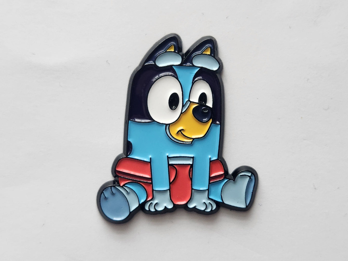 Bluey "Baby Race" Bum Shuffle Inspired Pin