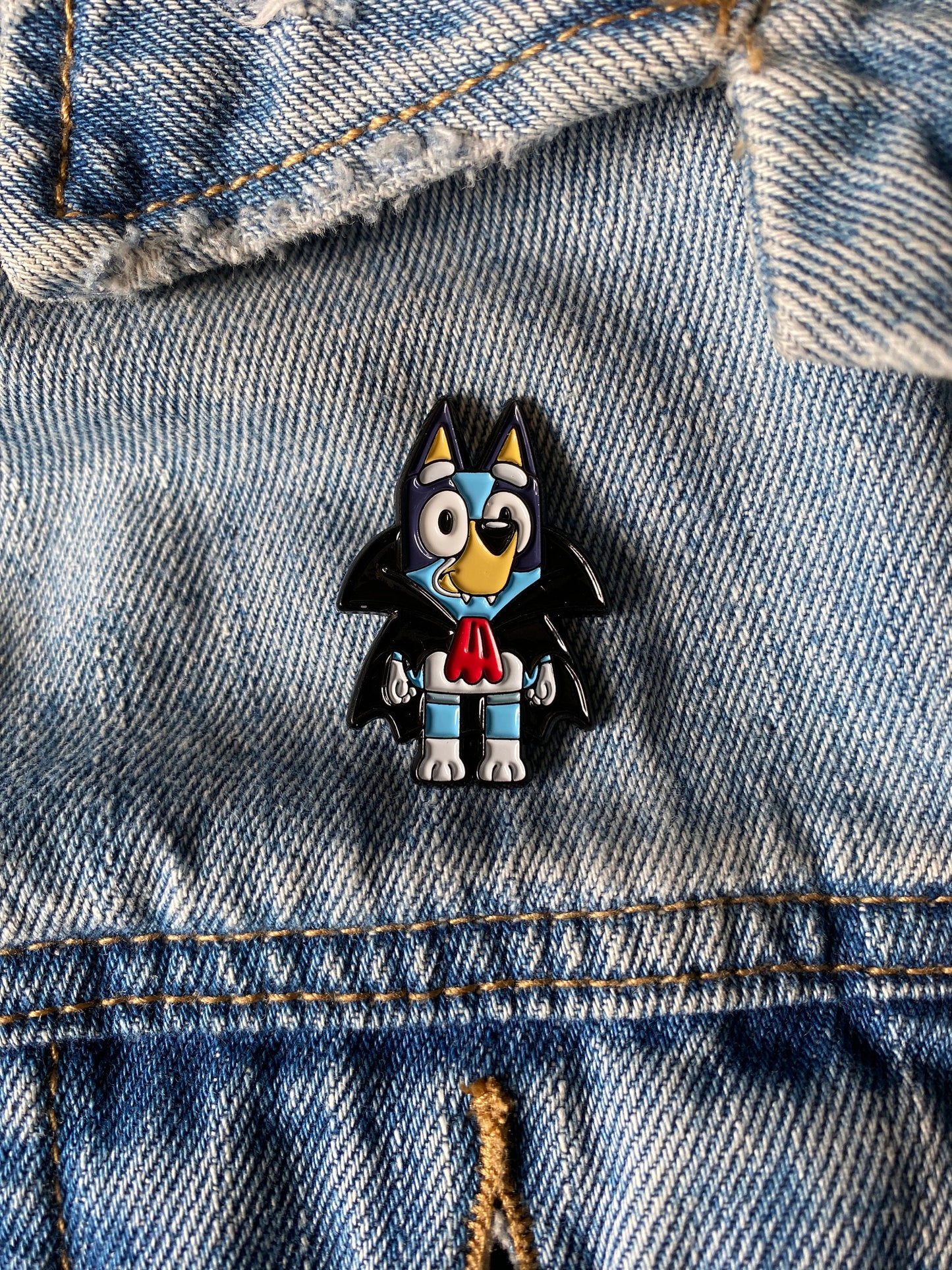 Blue Dog Halloween Inspired Pins