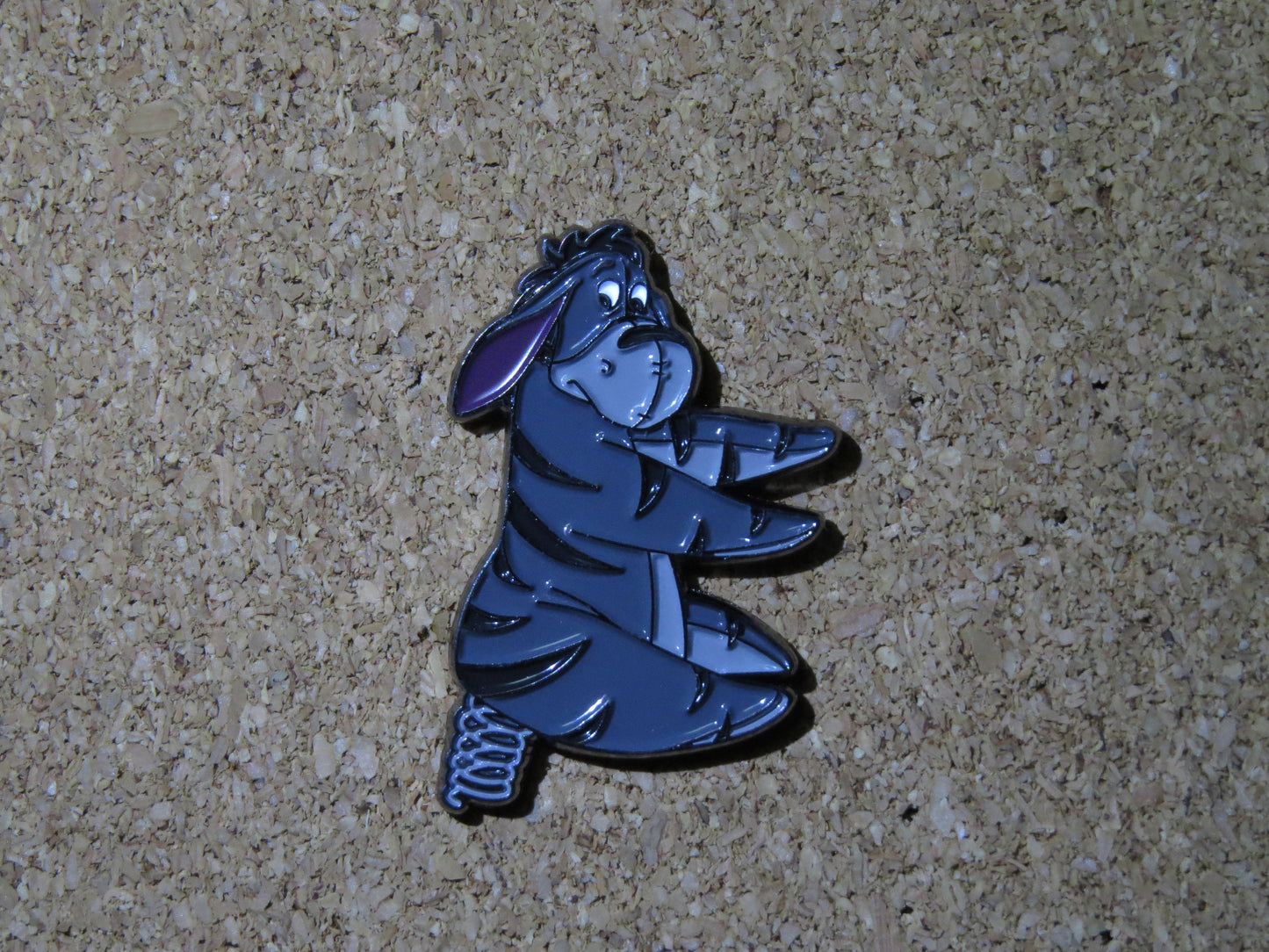 Eeyore as Tigger Inspired Soft Enamel Pin