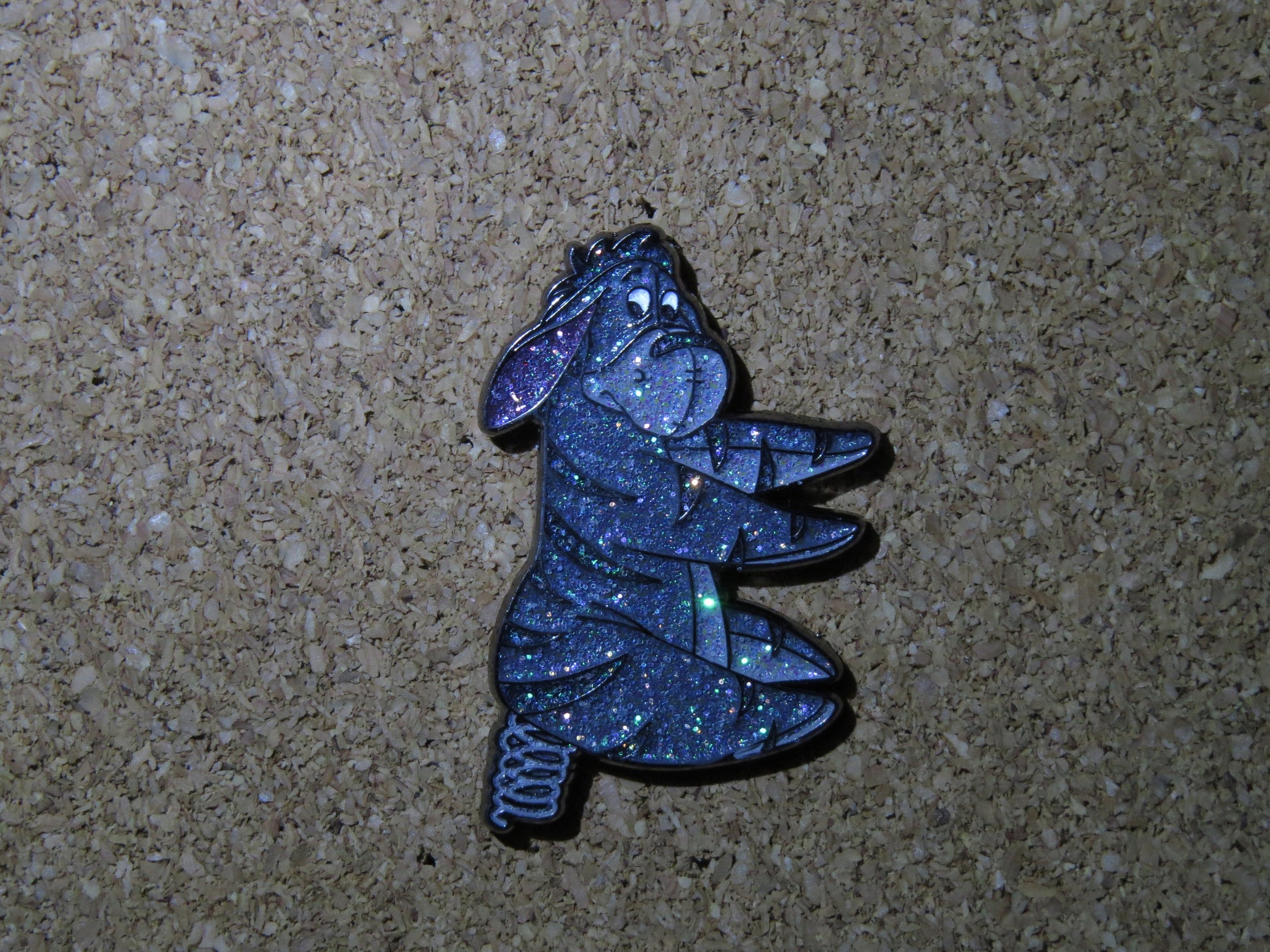 Eeyore as Tigger Inspired Soft Enamel Pin