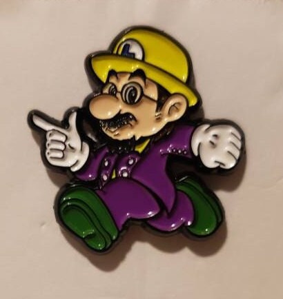 Primus Les Claypool Super Mario Mash up enamel pin