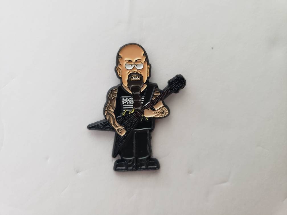 Slayer Character Inspired Pins