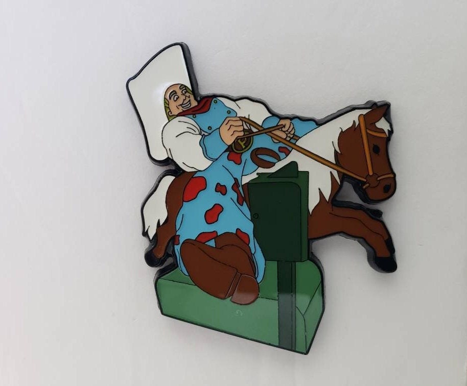 Primus Wynona's Big Brown Beaver Cowboy inspired enamel pin Les Claypool