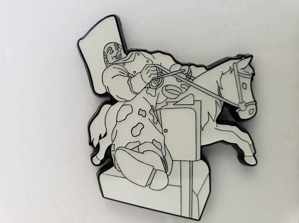 Primus Wynona's Big Brown Beaver Cowboy inspired enamel pin Les Claypool