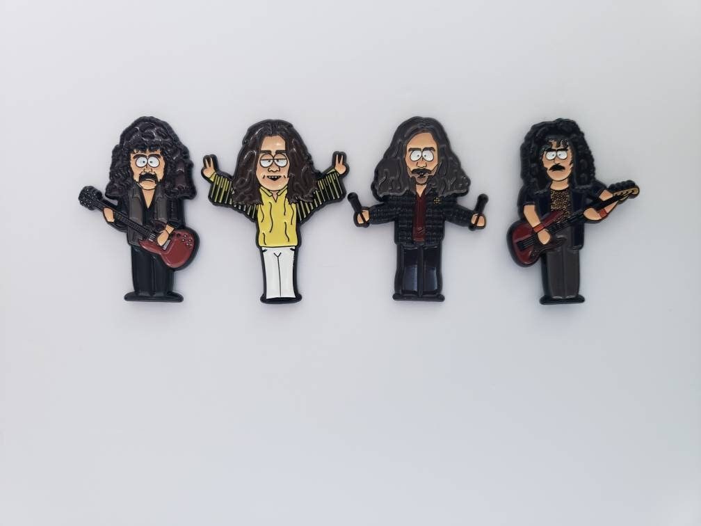 Black Sabbath Character Inspired Pins