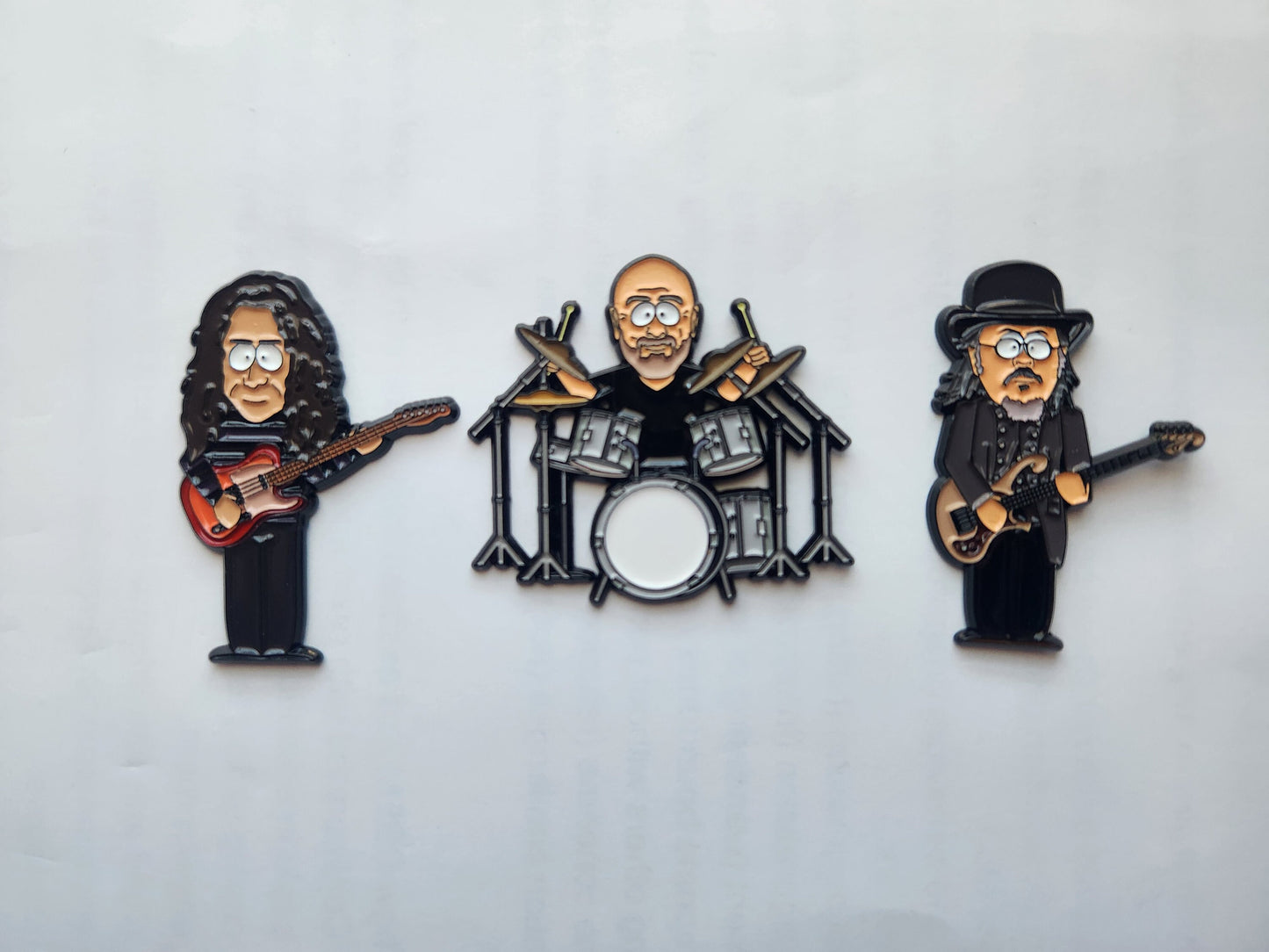 Primus with instruments Character Inspired Pins