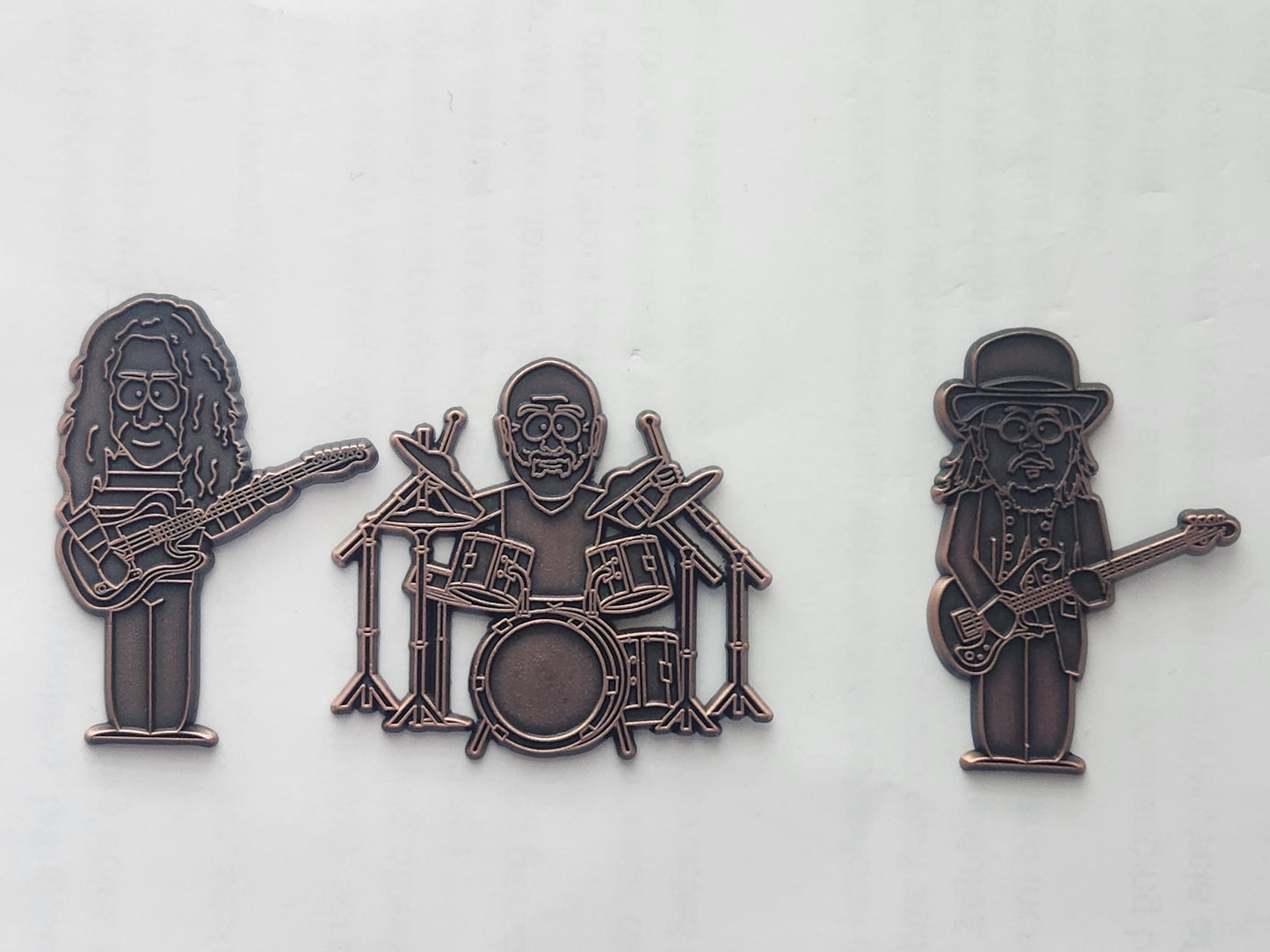 Primus with instruments Character Inspired Pins