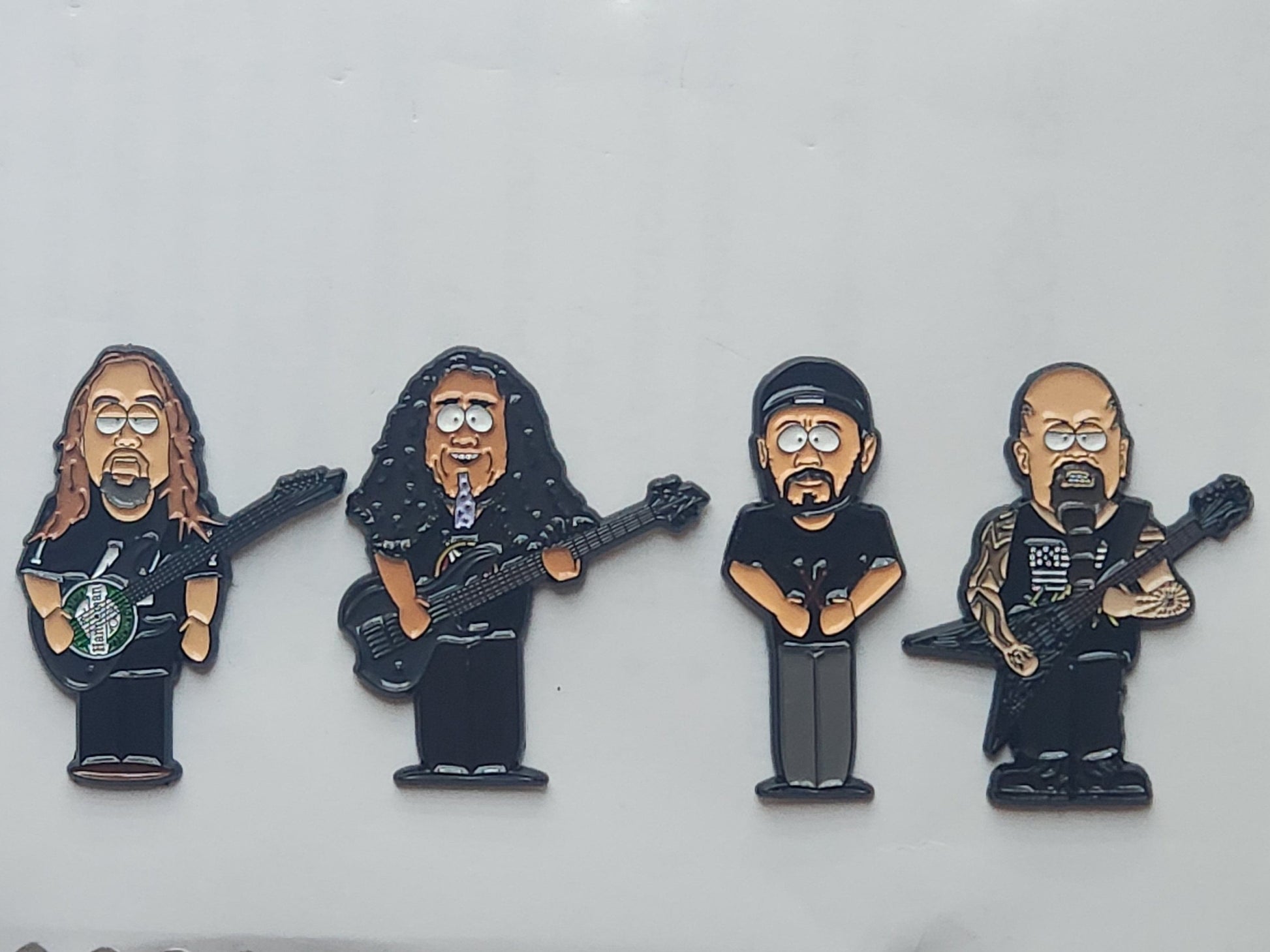 Slayer Character Inspired Pins