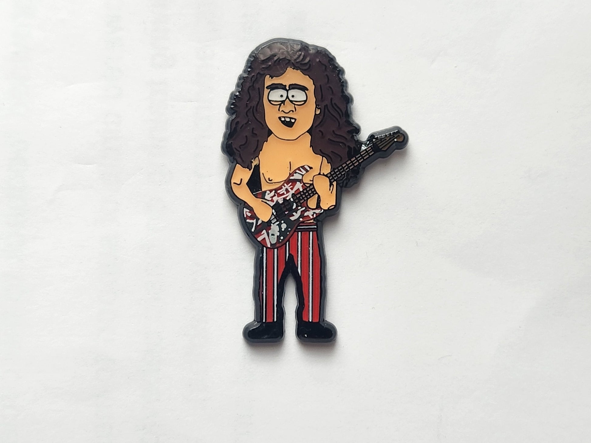 Eddie VH Character Inspired Pins