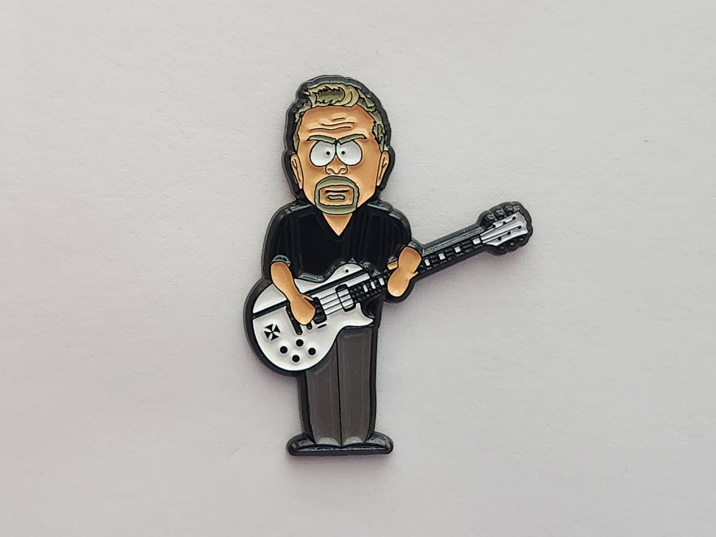 Metal Band Character Inspired Pins