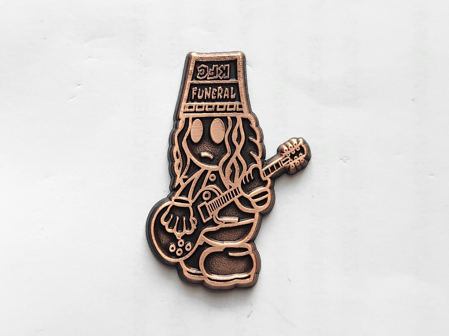 Buckethead Super Mario RPG Character Inspired Pin