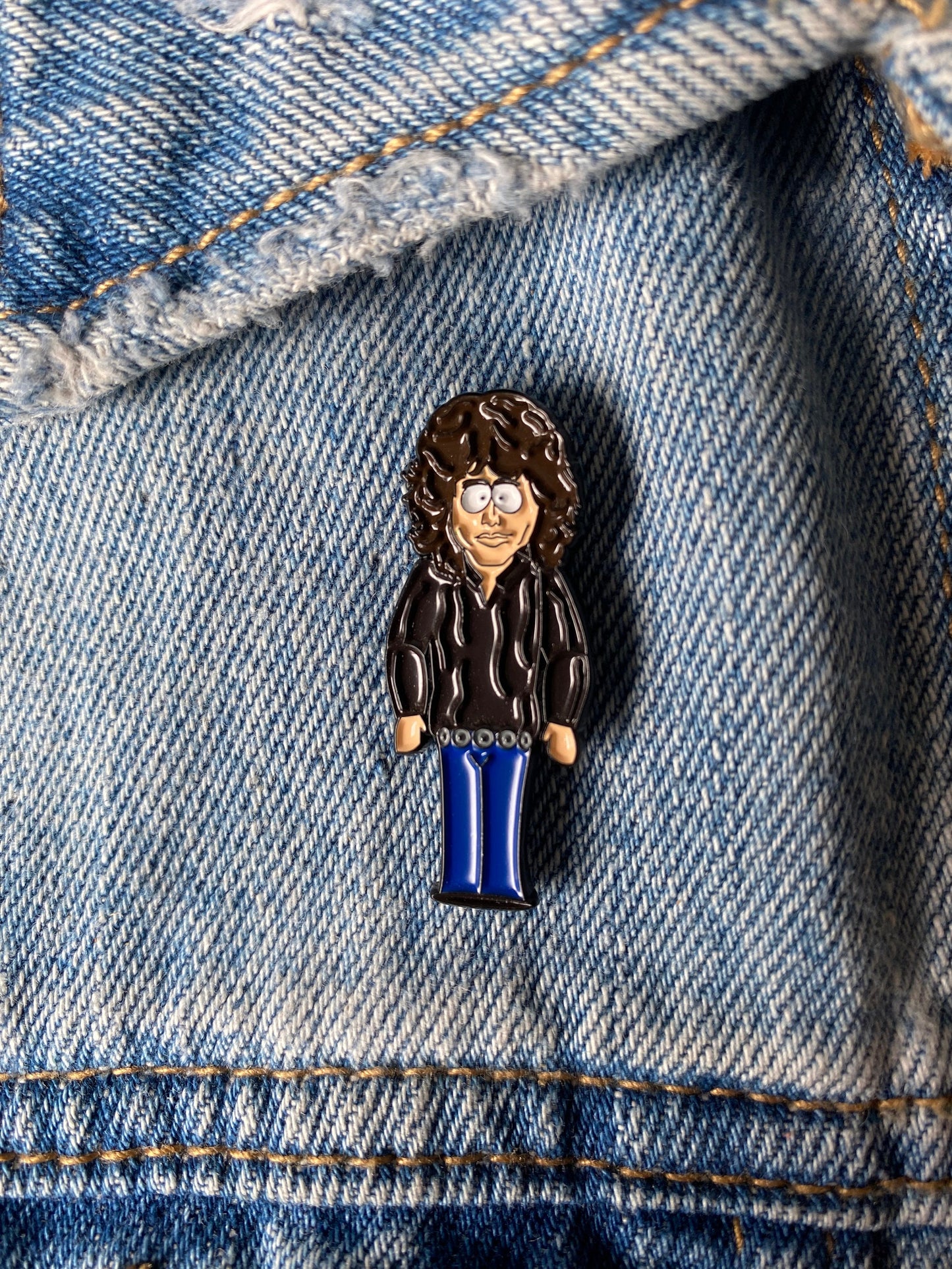 Morrison Character Inspired Pin