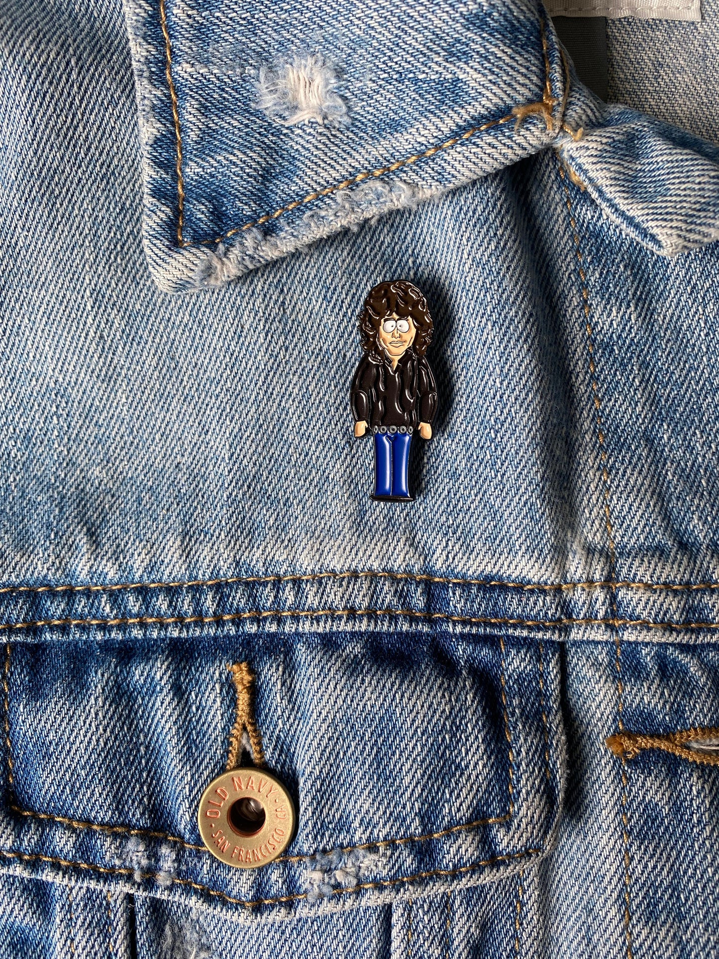 Morrison Character Inspired Pin