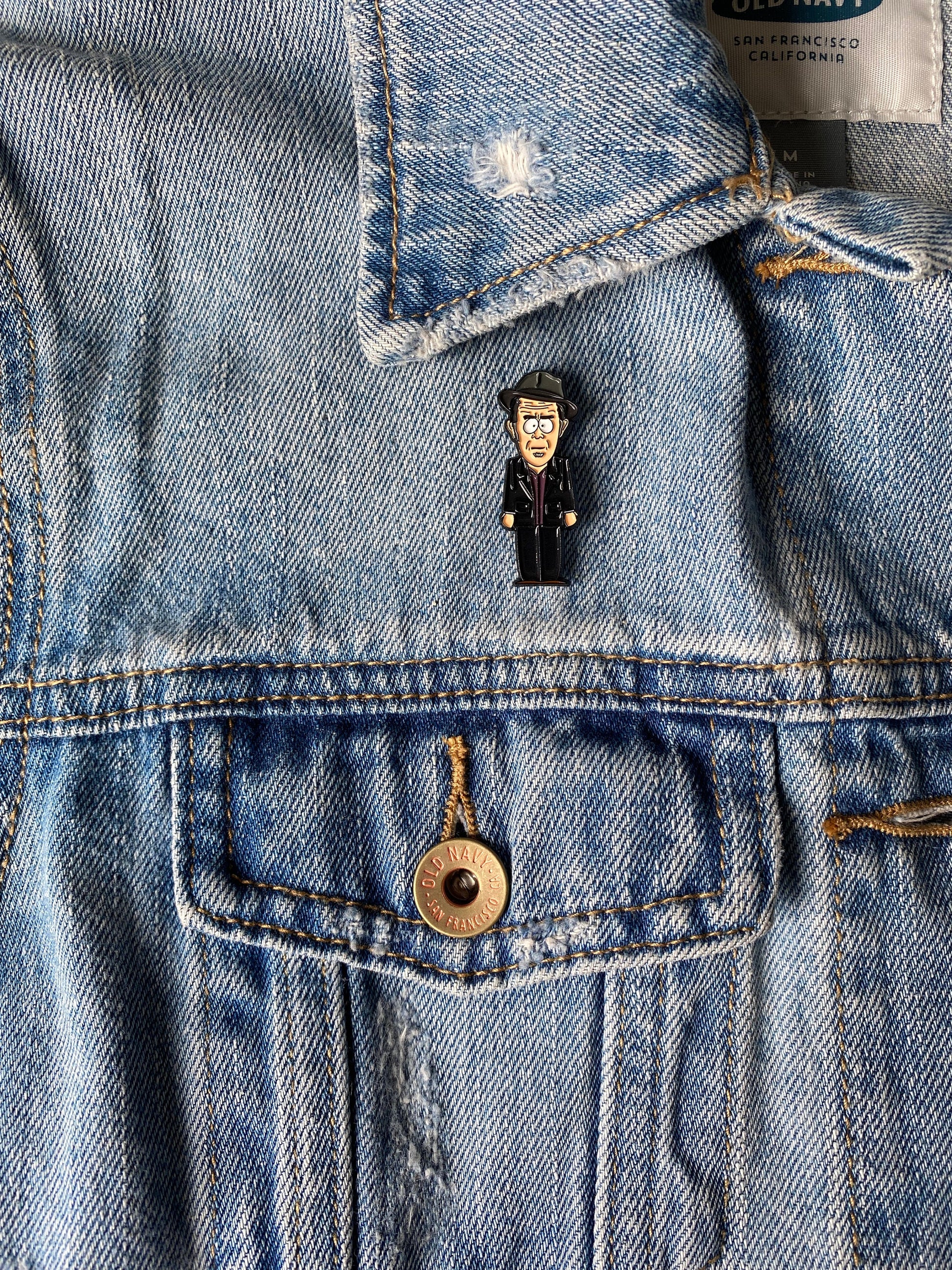 Tom Character Inspired Pin