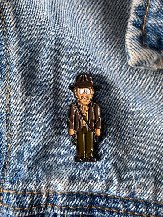 Indiana Jones Character Inspired Pin