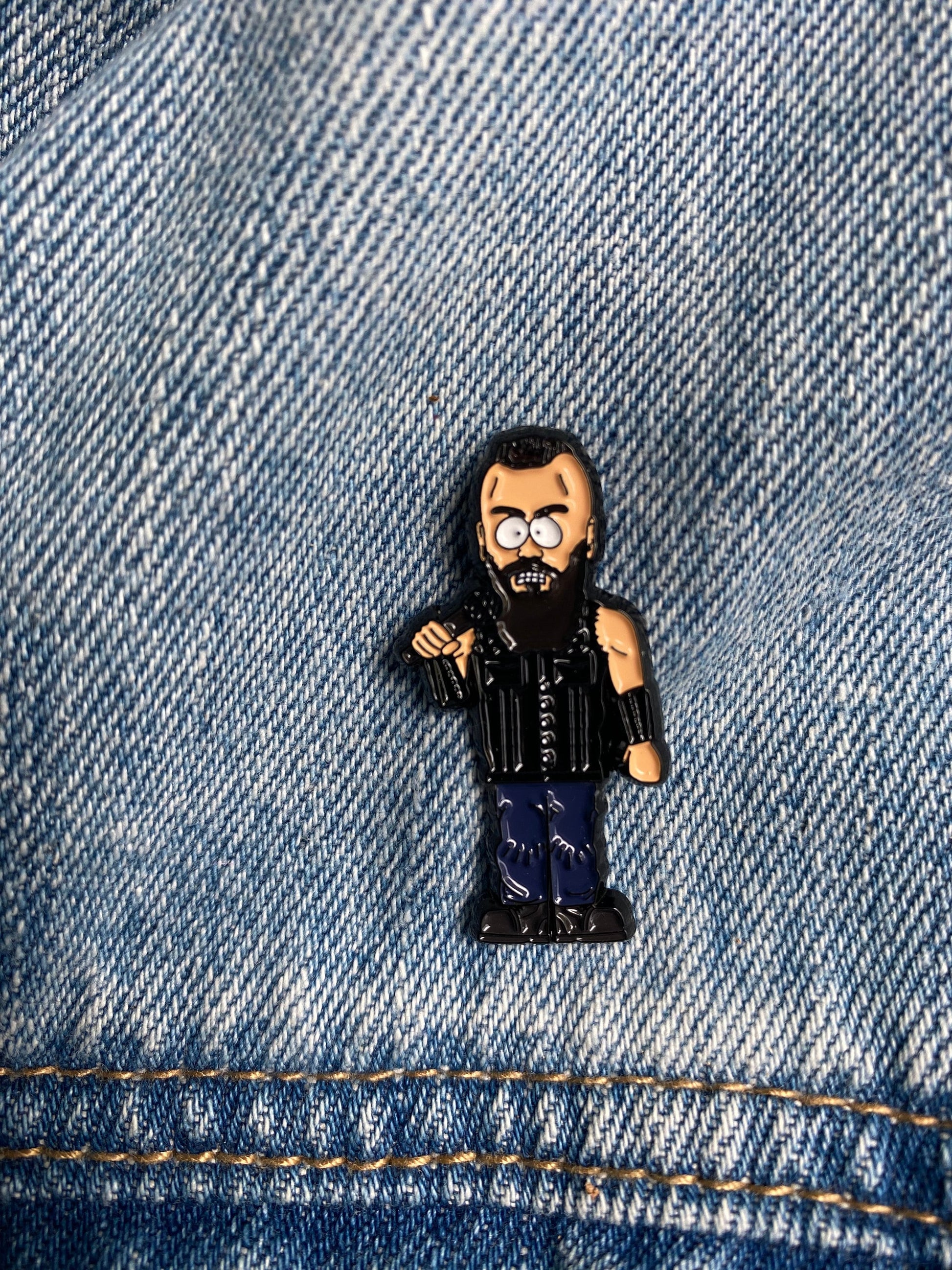 Jesse Killswitch Character Inspired Pin