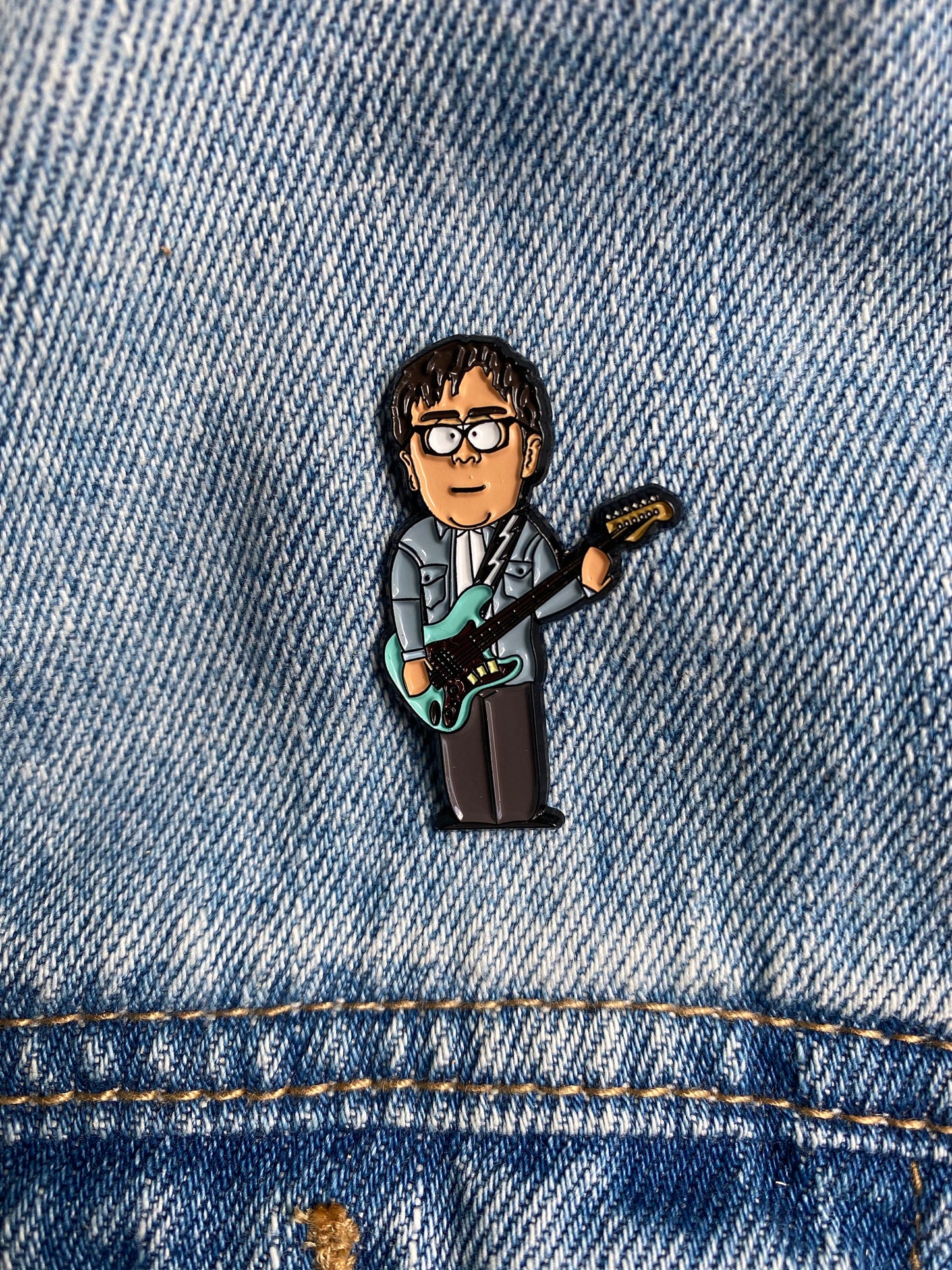 Rivers Character Inspired Pin