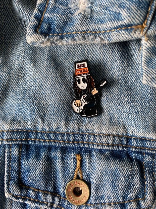 Buckethead Super Mario RPG Character Inspired Pin