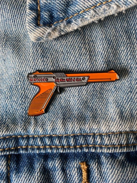 NINtendo Nine Inch Nails Duck Hunt Inspired Pin