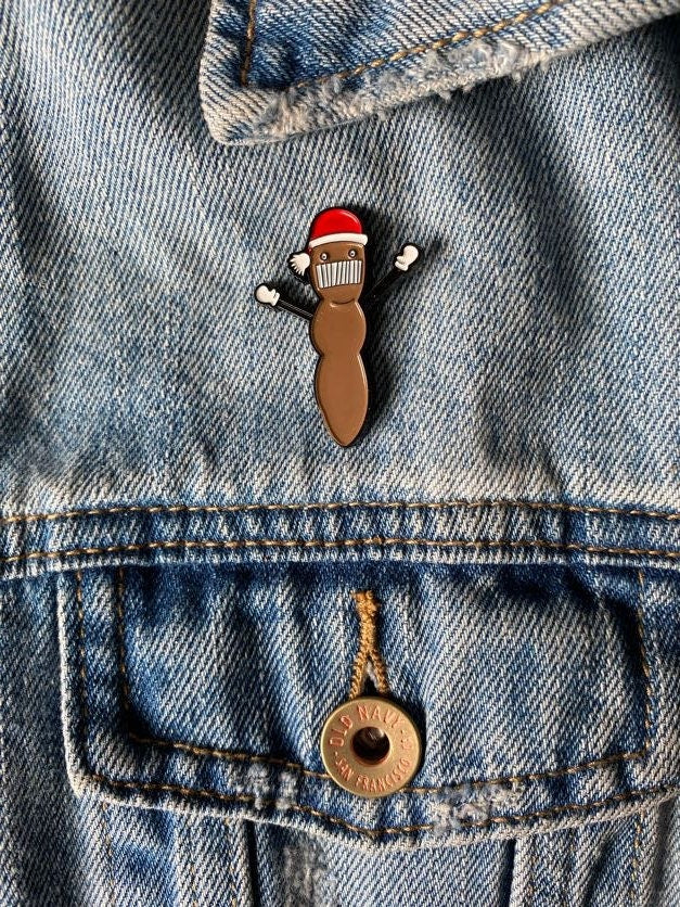 Ween Boognish Mr. Hankey The Christmas Poo Mash Up Pin