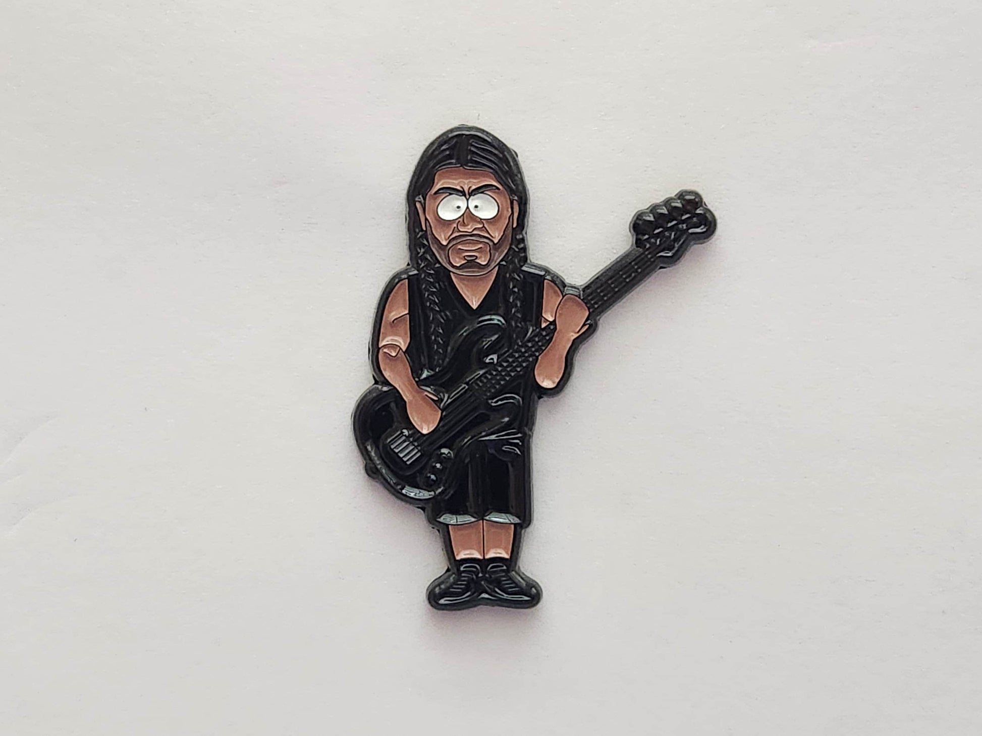 Metal Band Character Inspired Pins