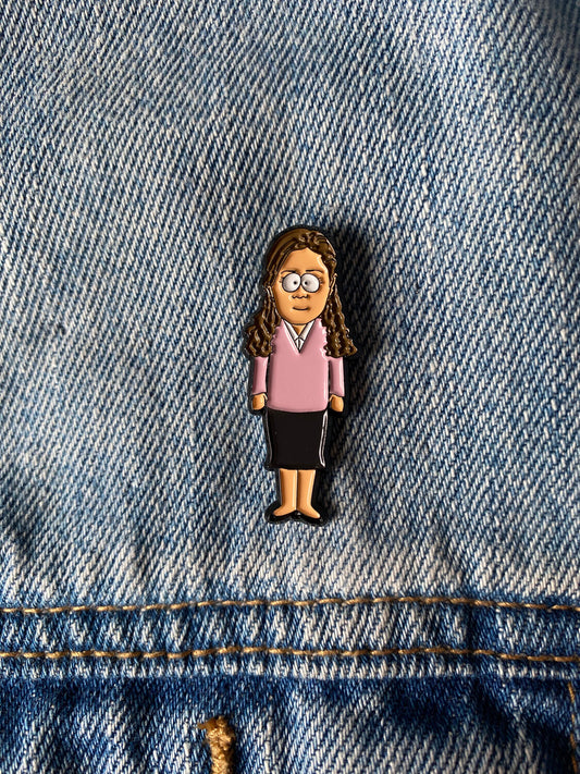 Pam Beesly The Office x Inspired Pin