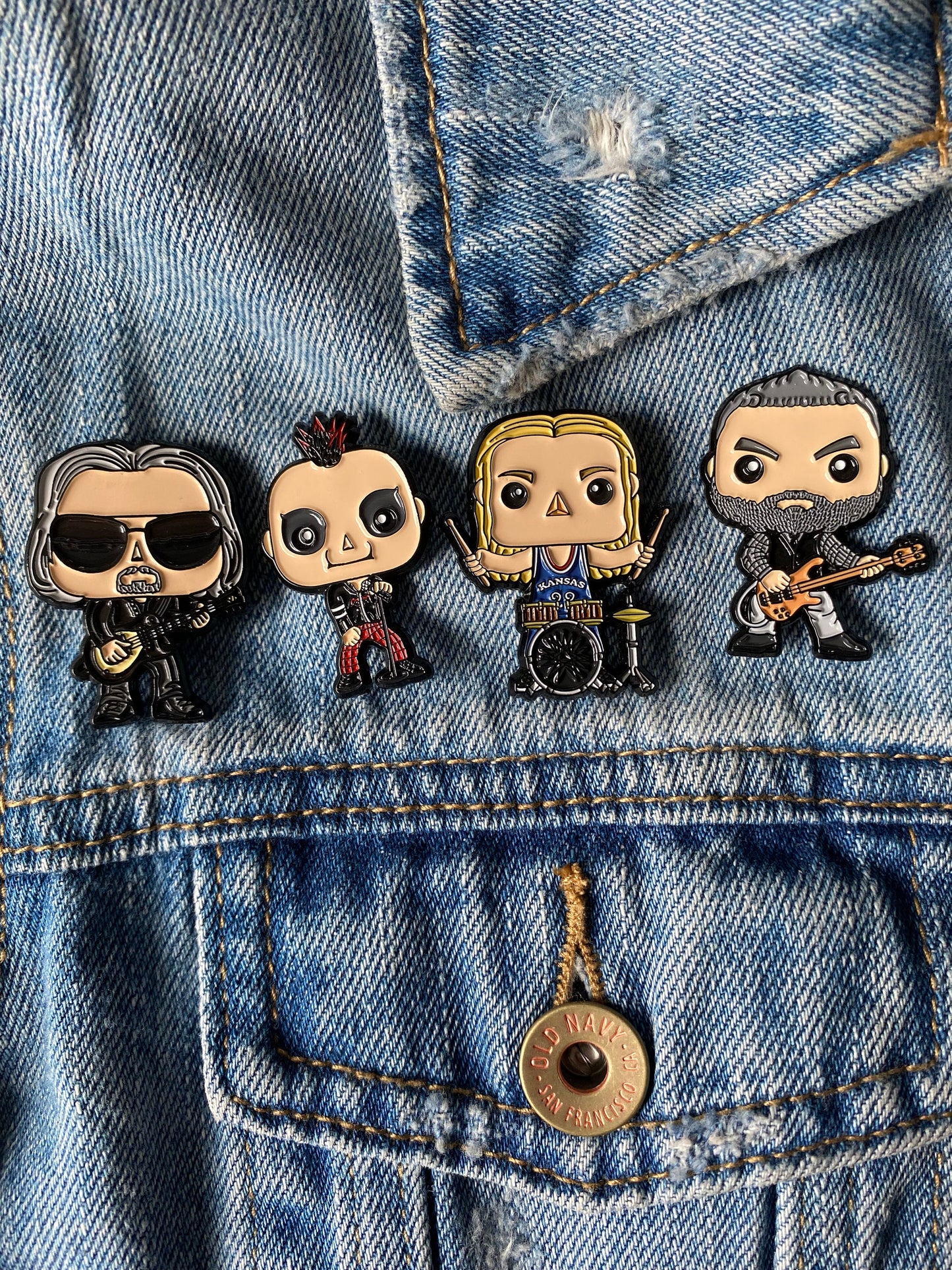 TOOL Funko Inspired Pins