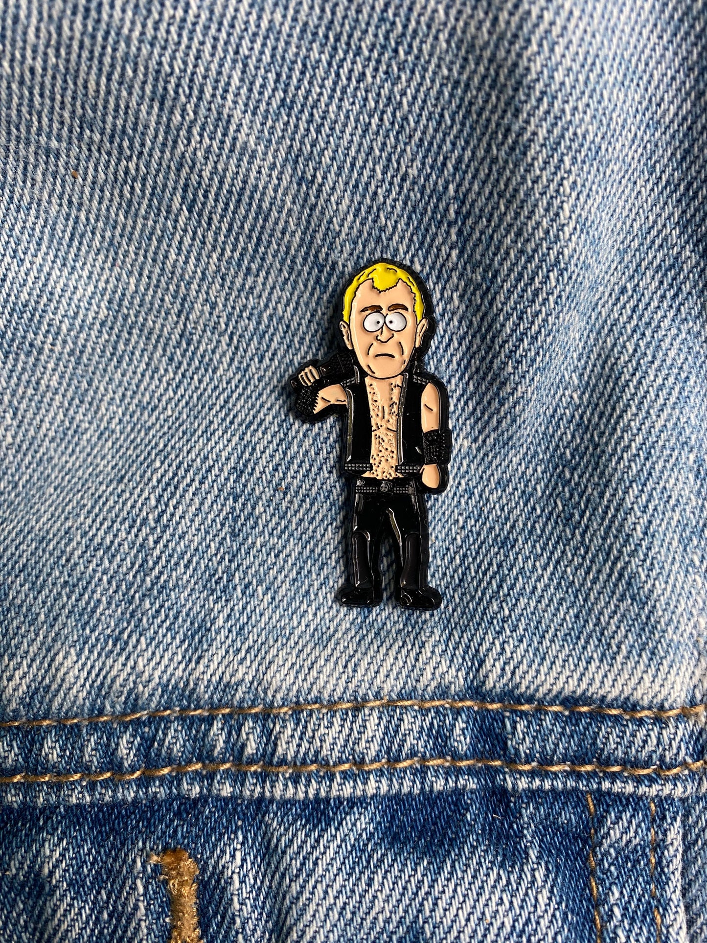 Rob Character Inspired Pin