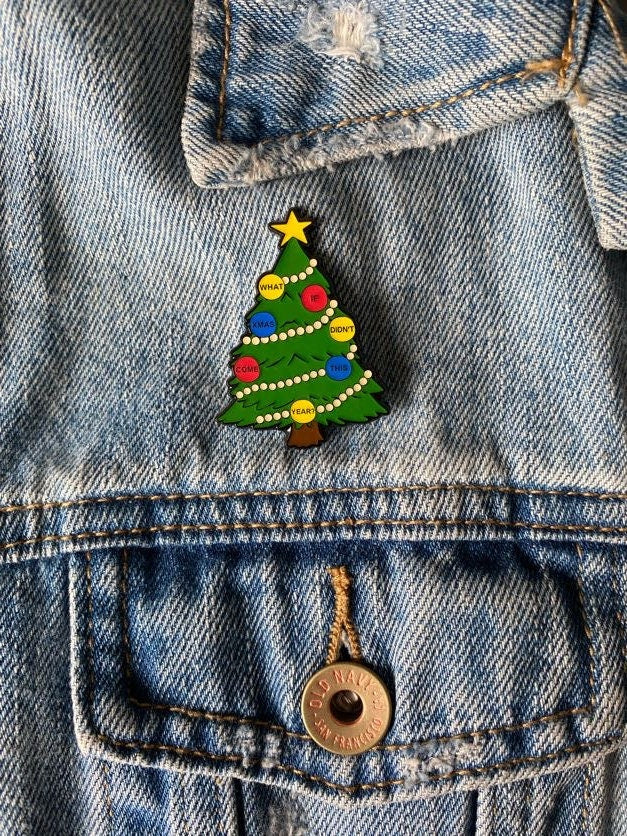 Primus To Defy The Laws of Tradition Christmas inspired enamel pin