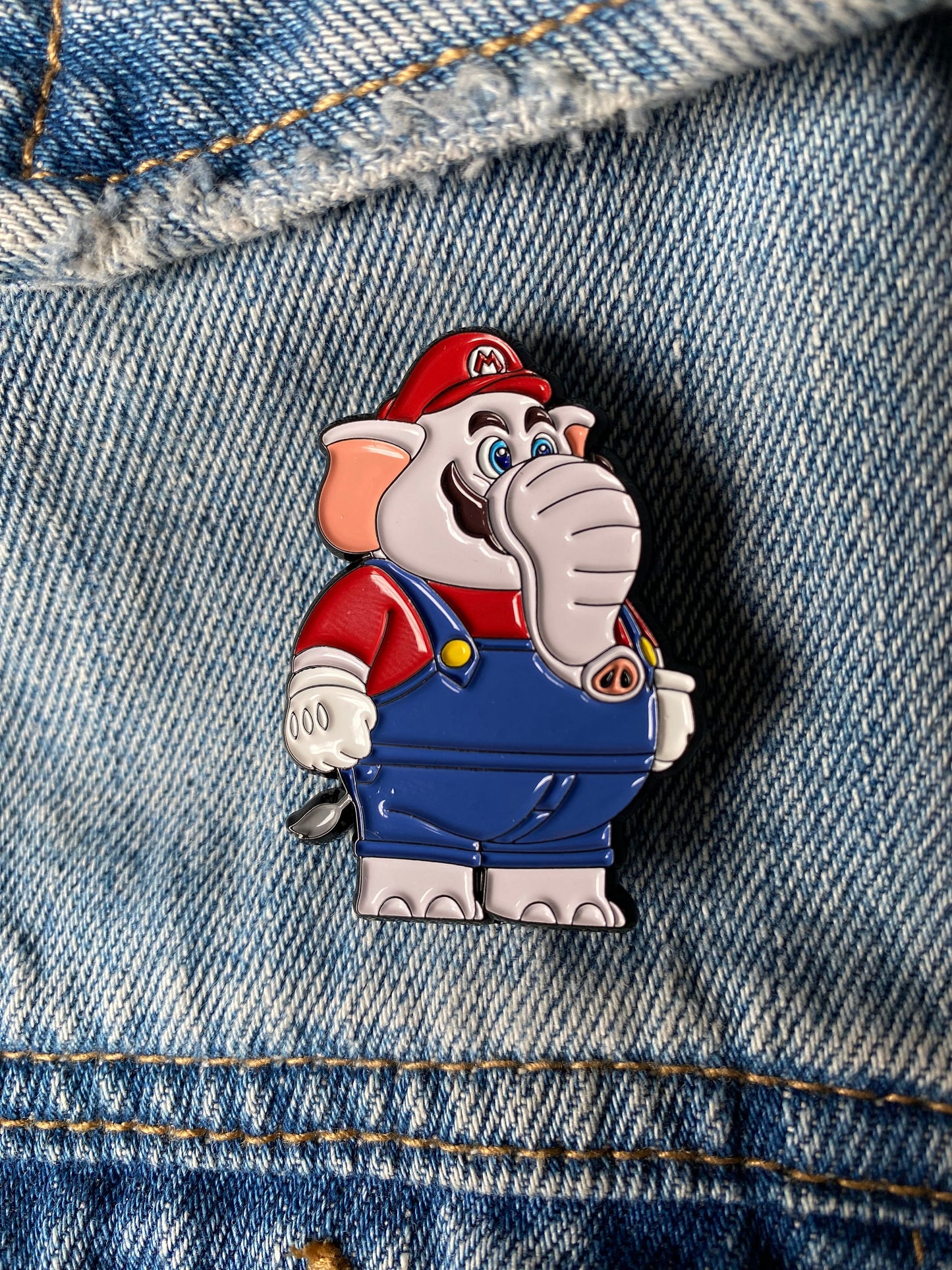 Super Mario Bros. Wonder Elephant Inspired Pin