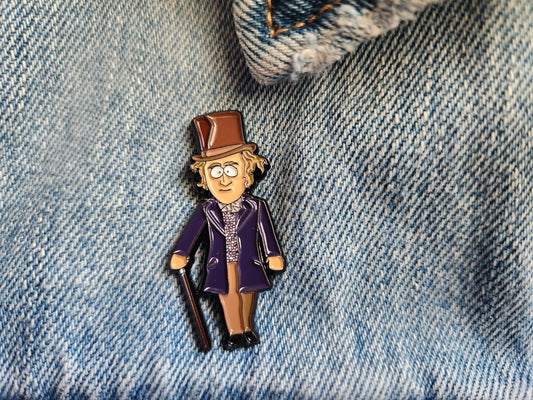 Willy Wonka x Character Inspired Pin