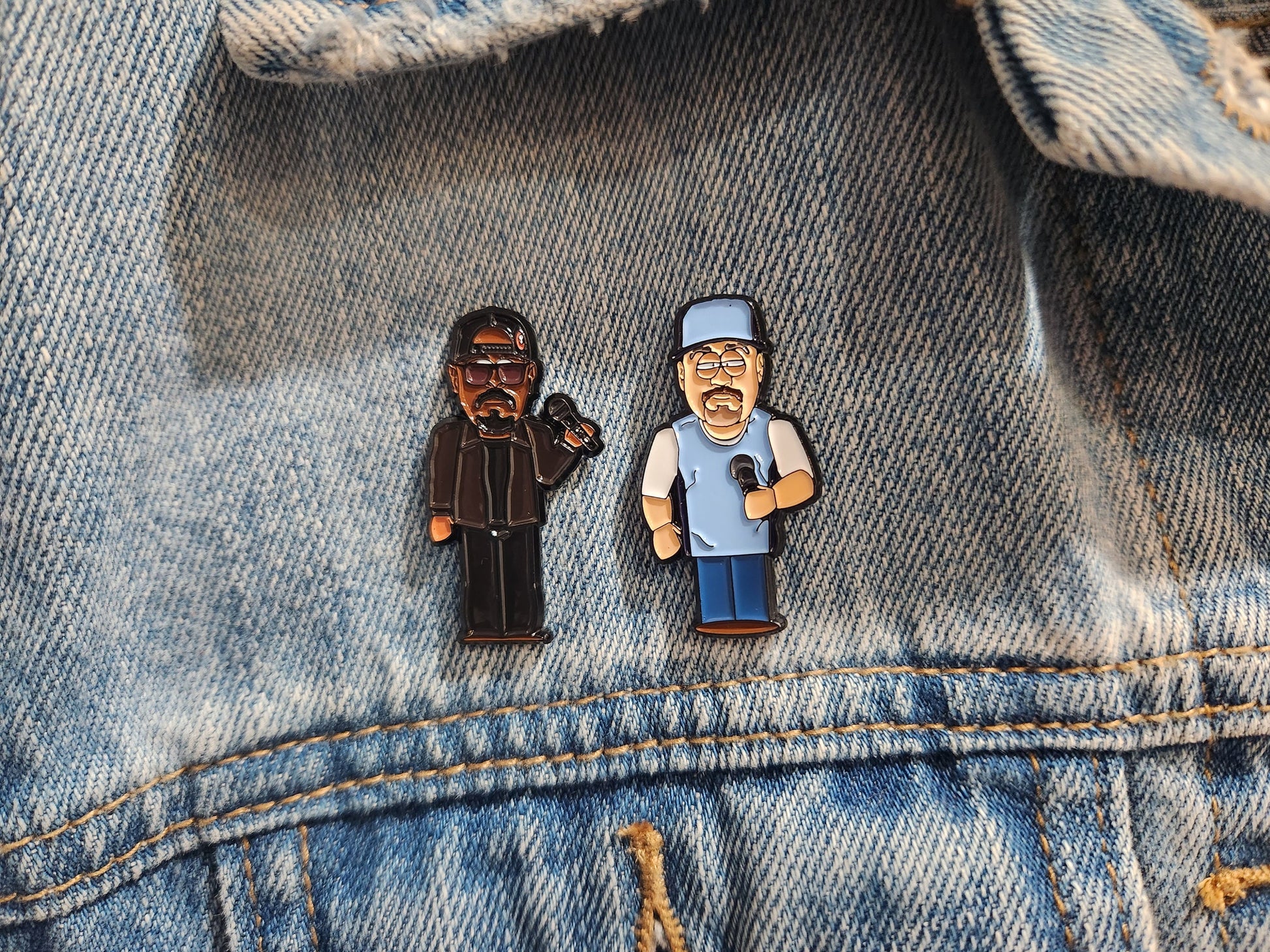 Cypress Hill Character Inspired Pins