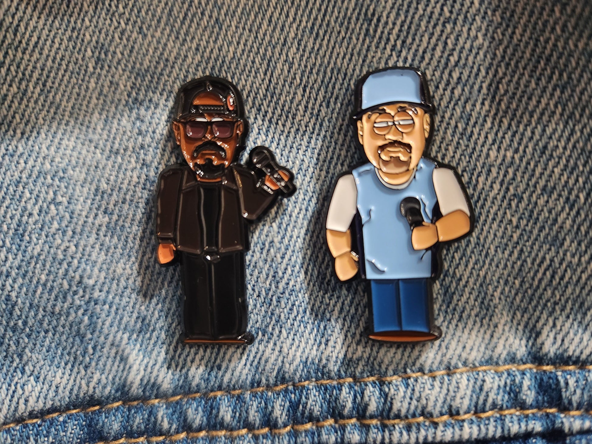 Cypress Hill Character Inspired Pins