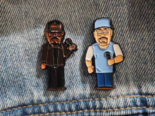 Cypress Hill Character Inspired Pins