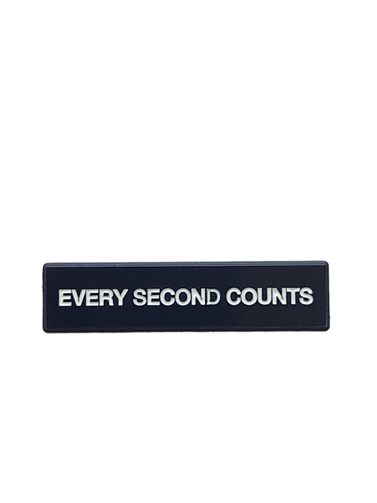 The Bear Every Second Counts Inspired Soft Enamel pin