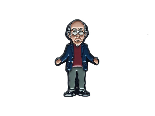 Larry David Character Inspired Pin