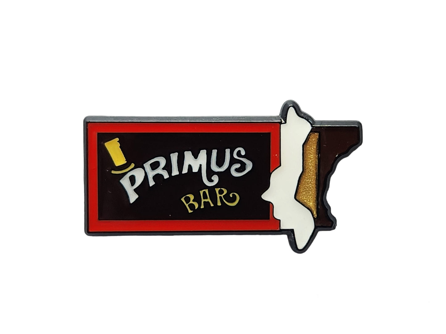 Primus Wonka Bar inspired enamel pin V2