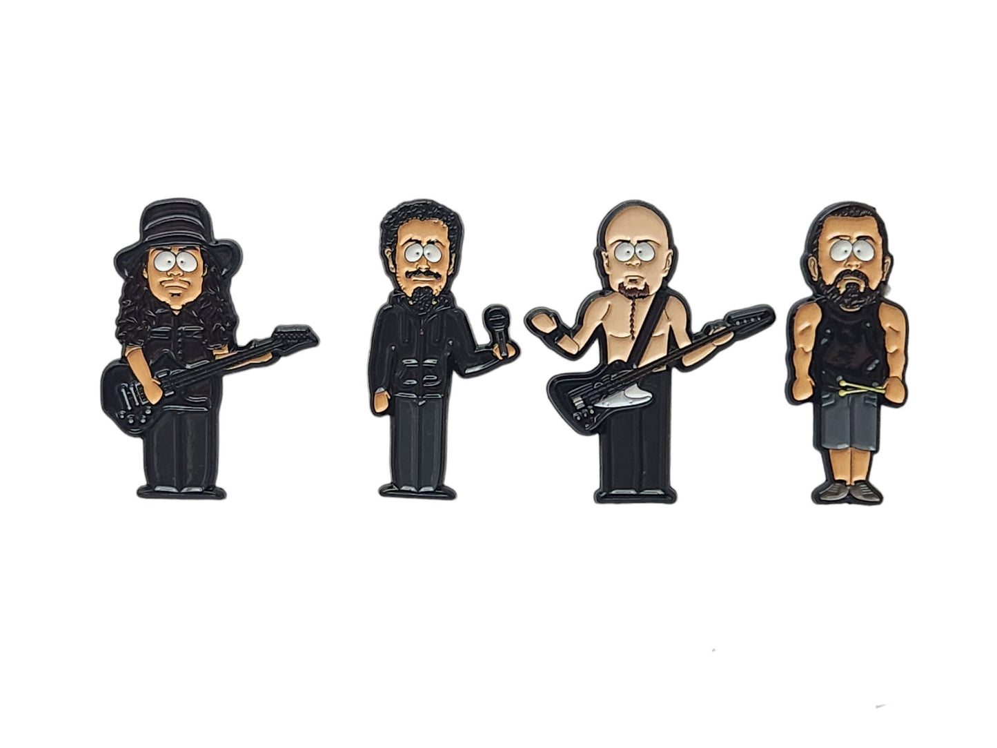 System of a Down Character Inspired Pins