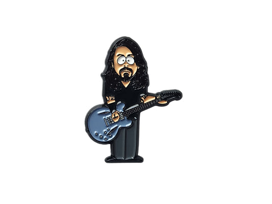 Dave Grohl Foo Fighters Character Inspired Pin