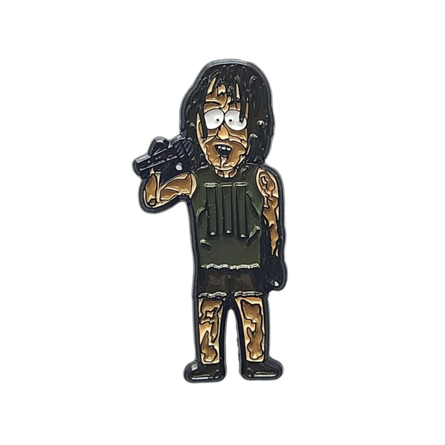 Trent Woodstock 94 Cartoon Character Inspired Pin